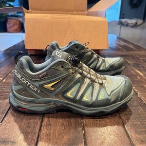 Salomon Women’s x-ultra goretex Gray Trail hiking Shoes